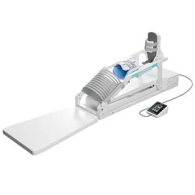 Continuous Passive Movement Machine Featuring Reciprocal Motion Therapy with LCD Display for Knee and Ankle Rehabilitation, Stiffness Relief, Designed for Therapists and Elderly