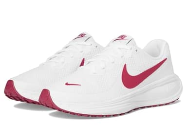 Nike Women's Revolution 8 Road Running Shoes, White/Sweet Beet-Platinum Tint, 6 Extra Wide