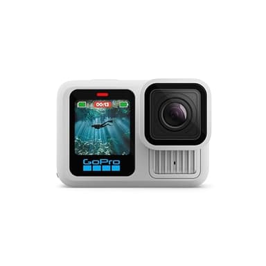 GoPro Limited Edition HERO13 Black in Polar White - Waterproof Action Camera with 5.3K60 Video, 27MP Photo