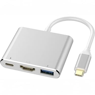 PD Port USB-C to 4K HDMI Adapter Compatible with Samsung Galaxy S22 Ultra Plus - HDTV Adapter Charger Port TV Video Hub Type-C Projector Converter