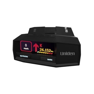 Uniden R8W (new Model) Extreme Long Range Laser/Radar Detector, 360° Awareness, Directional Arrows, Wi-Fi, Bluetooth, GPS, Real-Time Voice Alerts, Red Light & Speed Camera Alerts, R/TACH App