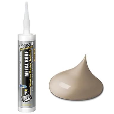 Titebond WeatherMaster Metal Roof Sealant 61661 Beige 9.5 Oz.