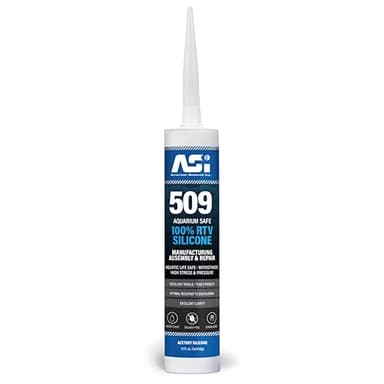 Black Aquarium Silicone Sealant - 10.2 Fluid oz Cartridge