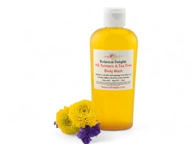 Hidradenitis Suppurativa HS Turmeric & Tea Tree Body Wash - Designed specifically to soothe and prevent HS flare-ups.