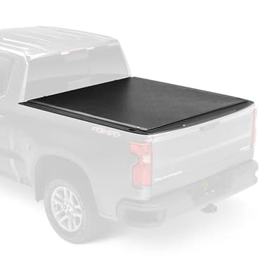Gator EFX Soft Roll-Up Truck Bed Tonneau Cover - Heavy-Duty Truck Bed Protection - Durable Vinyl Panels - Hard Folding Tonneau Cover - 2021-2026 Ford F-150 (incl. Raptor/Lightning) - 5'7" Bed