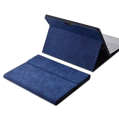 Protective Case for Microsoft Surface Pro 3 Model 1631 Compatible with Keyboard Cover Ultral Thin & Light Heat Dissipation Design (Blue)