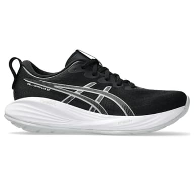 ASICS Women's Gel-Cumulus 27 Running Shoes, 8.5, Black/Concrete