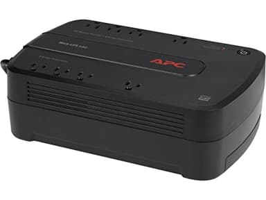 APC Back-UPS 650VA / 390W Battery Backup & Surge Protector, 8 Outlets, RJ45 Ethernet Protection, BE650G1 Uninterruptible Power Supply for Computers, Wireless Routers, and Home Office Electronics