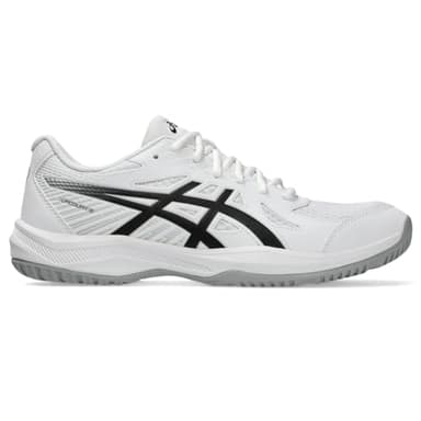 ASICS Men's Upcourt 6 Volleyball Shoes, 11, White/Black