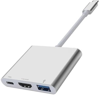 PD Port USB-C to 4K HDMI Adapter Compatible with Samsung Galaxy S23 S24 Ultra Plus - HDTV Adapter Charger Port TV Video Hub Type-C Projector Converter