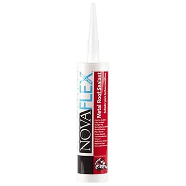 Novagard 02-MR197-10C1 NovaFlex Metal Roof Sealant - 10.3 oz. Tube, Patina Green