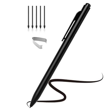 Ciscle EMR Stylus for Remarkable 2, No Charging or Bluetooth Required, Digital Pen with Palm Rejection, 4096 Pressure & Tilt Support, Eraser and 5 Replaceable Tips (Black)