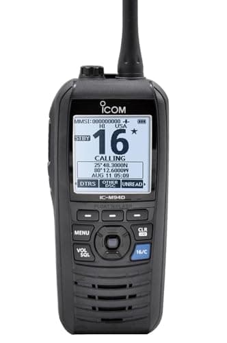 Icom M94D 21 USA VHF Marine Transceiver with DSC & AIS Receiver