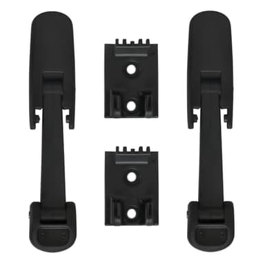 Hood Latch with Catch Bracket 2PCS Compatible with Hummer H2 2003-2009 Accessories Parts Replaces 15097841 15186697