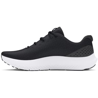 Under Armour Women's Charged Surge 4, (001) Black/Anthracite/White, 8.5, US