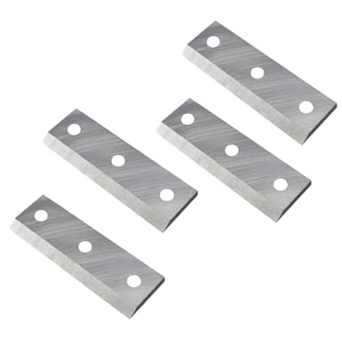 EFCUT Blades Replacement only for C40 Wood Chipper 4 INCH, High Speed Steel Cutting Blades, Pack of 4