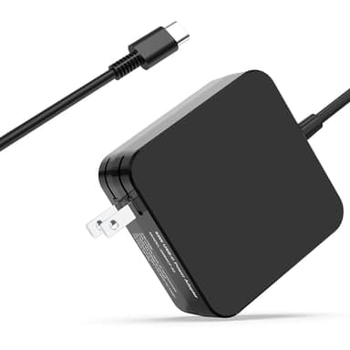 TUXIFPKU 65W USB C Charger Type C Power Adapter Compatible with ASUS Zenbook Mac Book Pro Lenovo Dell Latitude Huawei Matebook HP Spectre Acer Steam Deck and Any Type C Laptop or Smart Phone