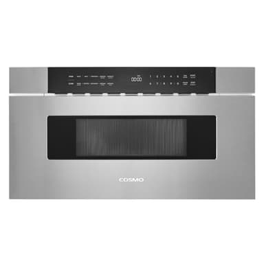COSMO COS-MWD3012NHSS 30 in. Haven Collection 1.2 cu. ft. Built-in Microwave Drawer, Presets, Touch Controls, Defrosting Rack, Stainless Steel