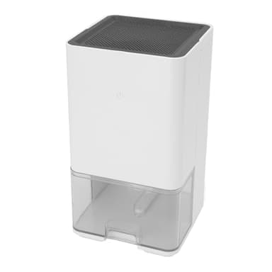 Luocute Dehumidifier for Home, 40W 1.2L Water Tank Precise Sensor Auto Stop Dehumidifier with Clothes Drying Function, Suitable for Bedroom(323sq. ft) Basement (US Plug)