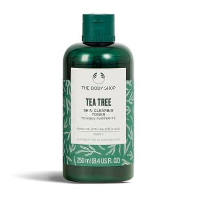 The Body Shop Tea Tree Skin Clearing Mattifying Toner – Purifying Vegan Facial Toner for Oily, Blemished Skin – 8.4 oz