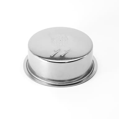 Algasan 51mm Pressurized Espresso Filter Basket 2 cup/double shot Compatible with CUISINART EM100 Breville Cafe Roma ESP8/ESP6/800ES/BES200/250/400/800/820/830 coffee machine