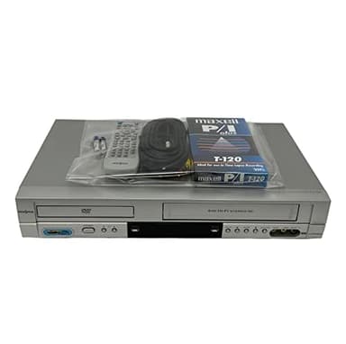 Insignia IS-DVD040924 DVD/VCR Player Combo DVD Video Cassette Recorder 4 Head Hi Fi Stereo