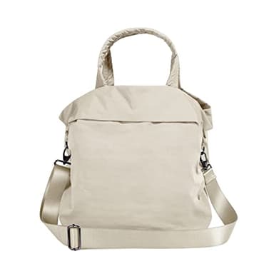 ODODOS 19L Multi Hobo Bags 2.0 with 2 Straps for Women, Totes Handbags, Crossbody Shoulder Bags, Beige