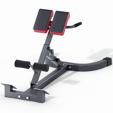 Streamnova Roman Chair, Adjustable Hyper Back Extension Machine - 500LBS Multi-Function Back Extension Bench Machine for Glute, Hamstring and Lower Back Workout Equipment for Home Gym Fitness