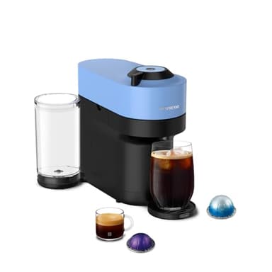 Nespresso Vertuo Pop+ Coffee and Espresso Machine by De'Longhi, Pacific Blue
