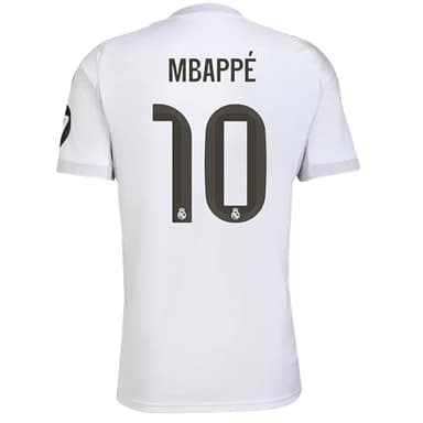Mbappe #10 Home Men’s Soccer Jersey Fan Version Short Sleeve Shirt for Game Day, Training, or Casual Wear 2025/26 (US, Alpha, X-Large, Regular, Regular, Home)