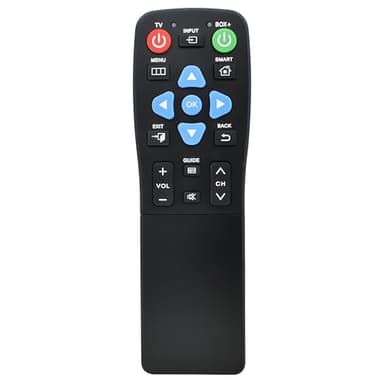 Easy Universal Remote for Elderly - Big Button Learning TV Remote, Control 2 Devices, Ideal for Seniors or Dementia Use
