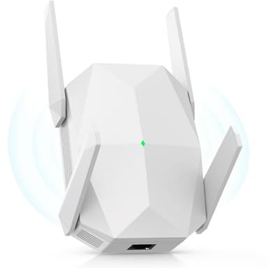 2026 AX3000 WiFi 6 Extender Signal Booster, Multi-Link Connectivity Internet Extender WiFi Booster for Home, Dual Band Long Range WiFi Repeater, Up to 19000 Sq. Ft., Easy Setup, Support 100+ Devices