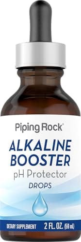 Piping Rock Alkaline Booster Drops | 2 Fl Oz | Liquid Supplement | Non-GMO, Gluten Free