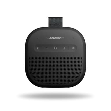 Bose SoundLink Micro Portable Bluetooth Speaker (2nd Gen), Wireless Outdoor Speaker, Up to 12 Hours Battery Life, Waterproof and Dustproof, Black