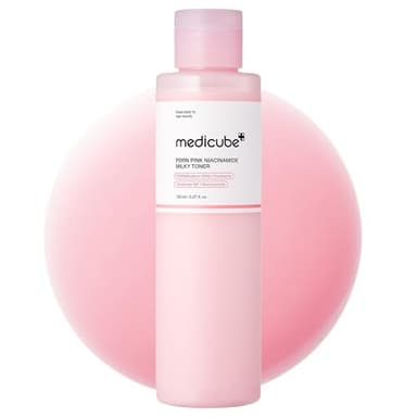medicube PDRN Toner Salmon DNA Milky Toner | for Hydrating, Moisturizing, Soothing with Ceramide, Peptide | Glass Glow Skin | Korean Skincare, 5.07 fl.oz
