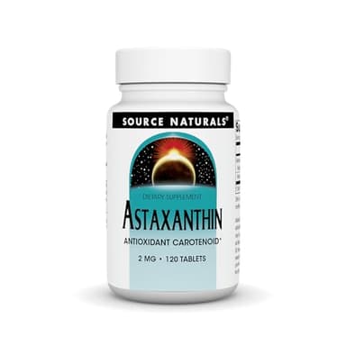 Source Naturals Astaxanthin, Antioxidant Carotenoid*, 2mg - 120 Tablets