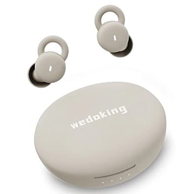 Smallest Invisible Sleep Earbuds Comfortable Noise Blocking Wireless Headphones for Sleeping Bluetooth Flat Ear Buds for Side Sleepers,Tiny Hidden Buds for Sleep On Side Work Sports