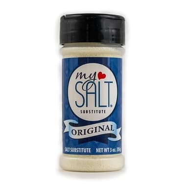 MySALT – Tastes Like Salt, Not a Substitute – Sodium-Free Salt Alternative with Clean Label Nutrients for Cooking & Table Use – 3 oz