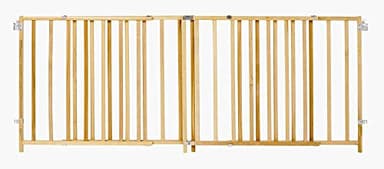 Toddleroo by North States - Extra-Wide Swing Wooden Baby Gate: Extra Wide Baby Gate for Large Openings - Adjustable 60 to 103 Inches Wide - 27 Inches Tall