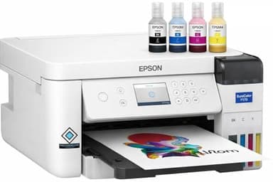 Epson SureColor F170 Dye-Sublimation Printer. Includes Full Set of Ink, User Guide, & AC Power Cable SCF170.