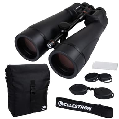 Celestron – SkyMaster Pro ED 20x80 Binocular – Astronomy Binocular with ED Glass – Large Aperture for Long Distance Viewing – Fully Multi-coated XLT Coating – Tripod Adaptable – Carrying Case Included