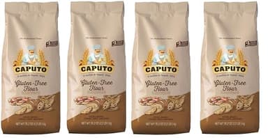Antico Molino Napoli Antimo Caputo Pizza Flour, Gluten Free, 2.2 Pound (Pack of 4)