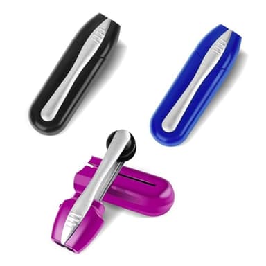 Portable Eyeglass Cleaner Kit (3PCS) - Carbon Fiber Tech for Cleaning on Glasses, Sunglasses and More - Easy Carry Travel & Office Use