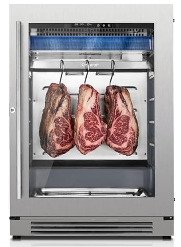 Ca'Lefort Dry Age Fridge for Steaks, Dry Aging Fridge for Meat, Ribeye, Lamb & Ham, Holds 209 lb, Professional Dry Ager for Restaurant/Bar/Kitchen, Serve Premium Aged Beef in 21–45 Days (3.78 cu.ft)