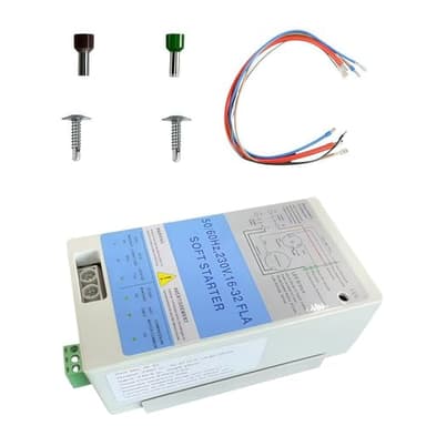 AC Soft Start Module 16-32A,Features Reverse Motor Protection Fit for 4-7 ton air Conditioning Units.fits Inside AC,Compact Surge Protector & Motor Saver,Ideal for HVAC,Generators & Utility Power