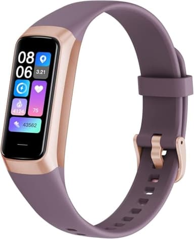 Fitness Tracker with Heart Rate/Blood Oxygen/Sleep Monitor, 20+ Sports Modes Smart Watches for Women/Men, Activity & Step Tracker Smart Watch for Android/iOS Phones (Wine Red)