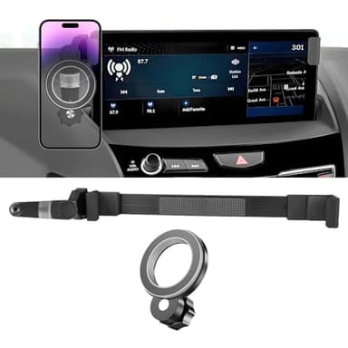 JIEZMO Car Magnetic Phone Mount for Acura RDX 2019 2020 2021 2022 2023 2024 2025 2026 Auto Interior Accessories Best Cellphone Holder Mobile Cradle Cell Phones Navigation Charging Screen Stand