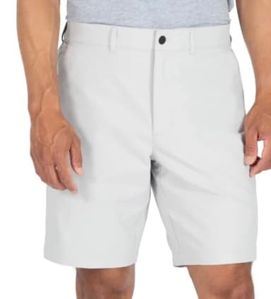 Gerry Men's Comfort Stretch Tech Short with UV Protection (US, Waist, 32, Regular, Gray)