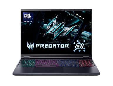 acer Predator Helios Neo 16 AI Gaming Laptop | Intel Core Ultra 9 Processor 275HX | NVIDIA GeForce RTX 5070 Ti | 16" WQXGA 240Hz G-SYNC | 16GB DDR5 | 1TB Gen 4 SSD | Killer Wi-Fi 6E | PHN16-73-92B8