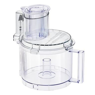 DLC-005AGTXT1 Replacement Food Processor Work Bowl, Contain: Pusher DLC-2014PT1, Small Pusher DLC-2014SPT1-1, Bowl Cover DFP-14NWBCT1 Fits All Cuisinart DFP-14 Models, 4-Piece Work Bowl Assembly Kit